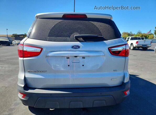 MAJ3S2GE9KC287222 2019 FORD ECOSPORT Silver Вид ззаду