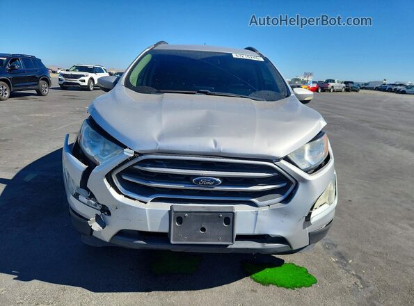 MAJ3S2GE9KC287222 2019 FORD ECOSPORT Silver Вид спереду