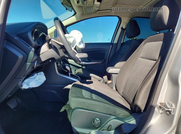 MAJ3S2GE9KC287222 2019 FORD ECOSPORT Silver Вид салону спереду