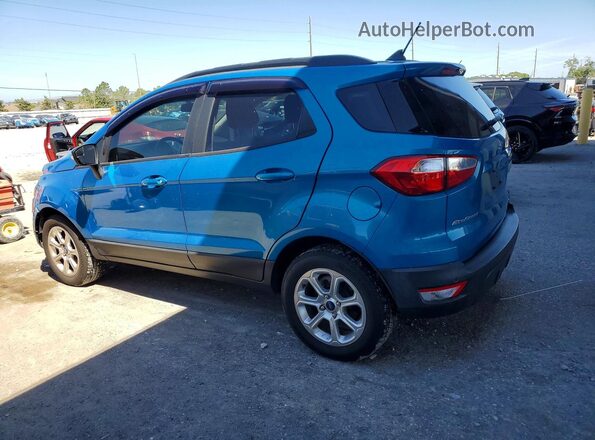 MAJ3S2GE9LC311410 2020 FORD ECOSPORT Blue Հետևի ձախ
