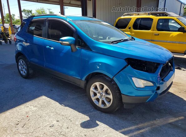 MAJ3S2GE9LC311410 2020 FORD ECOSPORT Blue Առջևի աջ