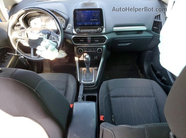 MAJ3S2GE9LC336811 2020 FORD ECOSPORT Blue წინა პანელის ხედი