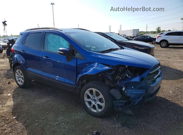 MAJ3S2GE9LC336811 2020 FORD ECOSPORT Blue წინა მარჯვენა