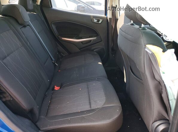 MAJ3S2GE9LC336811 2020 FORD ECOSPORT Blue უკანა სალონის ხედი