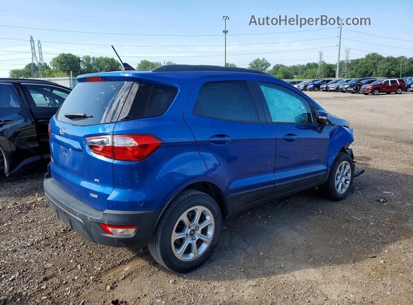MAJ3S2GE9LC336811 2020 FORD ECOSPORT Blue უკანა მარჯვენა