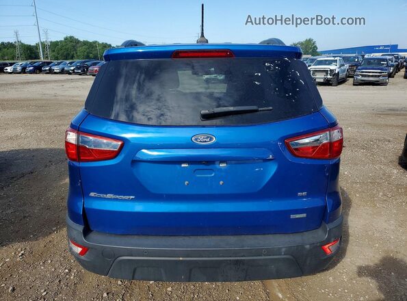 MAJ3S2GE9LC336811 2020 FORD ECOSPORT Blue უკანა ხედი