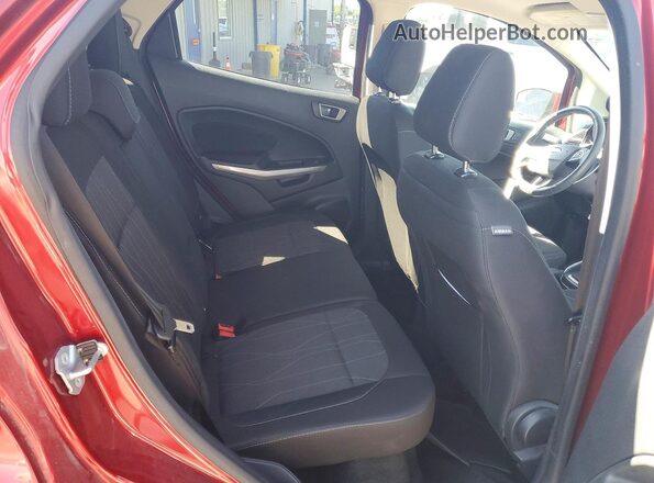 MAJ3S2GE9LC341586 2020 FORD ECOSPORT Red Rear interior view
