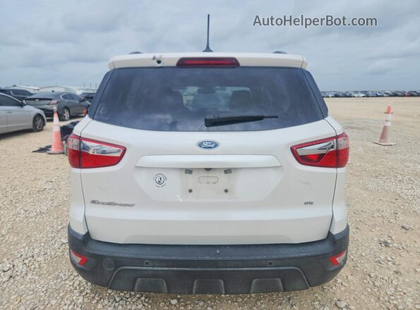 MAJ3S2GE9MC399411 2021 FORD ECOSPORT White Հետևի տեսք
