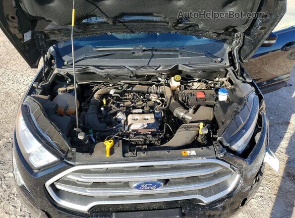 MAJ3S2GE9MC439101 2021 FORD ECOSPORT Black Engine compartment view