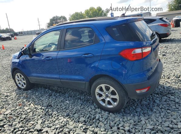 MAJ3S2GEXKC266315 2019 FORD ECOSPORT Blue Tył lewy