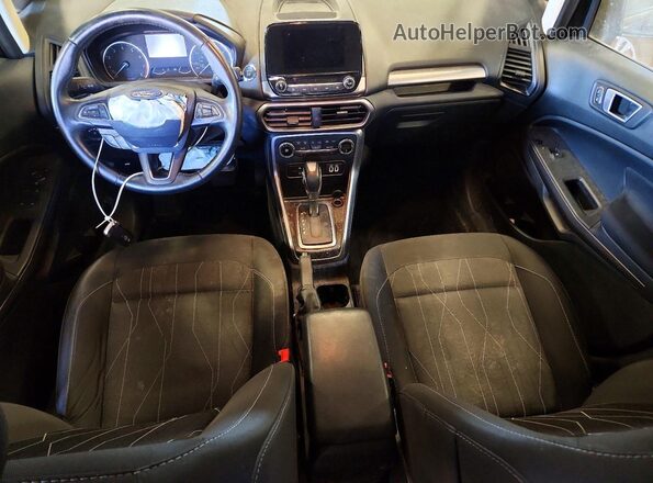 MAJ3S2GEXKC267173 2019 FORD ECOSPORT Black Առջևի վահանակի տեսք