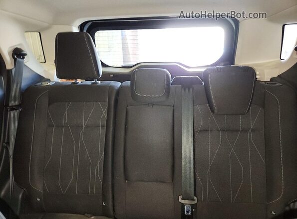 MAJ3S2GEXKC267173 2019 FORD ECOSPORT Black Հետևի նստատեղերի տեսք