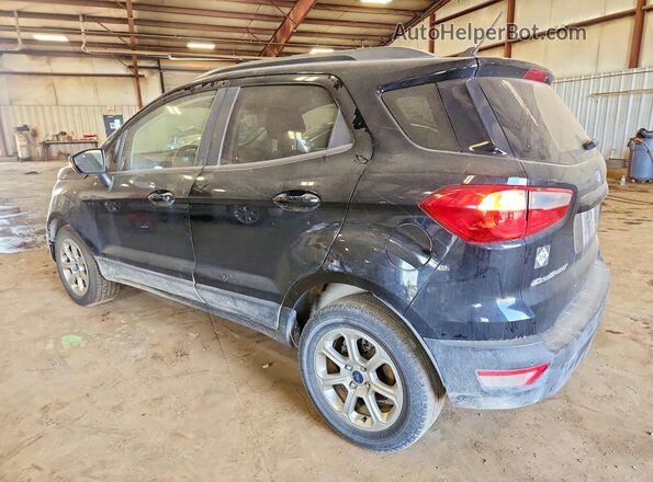 MAJ3S2GEXKC267173 2019 FORD ECOSPORT Black Հետևի ձախ