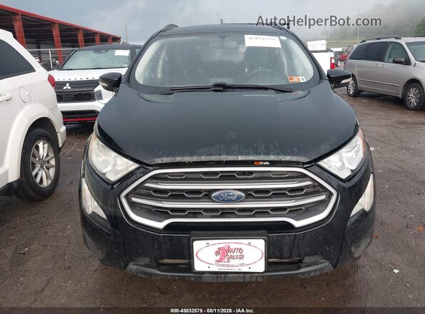 MAJ3S2GEXKC294194 2019 FORD ECOSPORT Black Вид щитка приладів