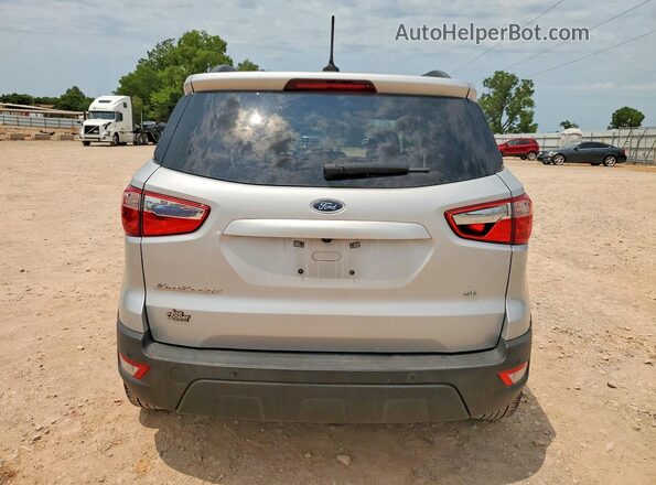 MAJ3S2GEXMC407077 2021 FORD ECOSPORT Silver Вид ззаду