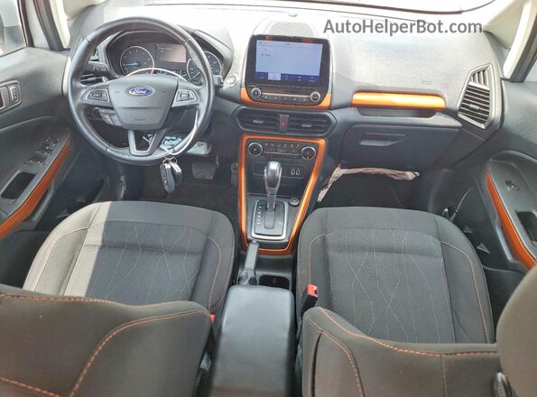 MAJ3S2GEXMC407077 2021 FORD ECOSPORT Silver Вид панелі приладів