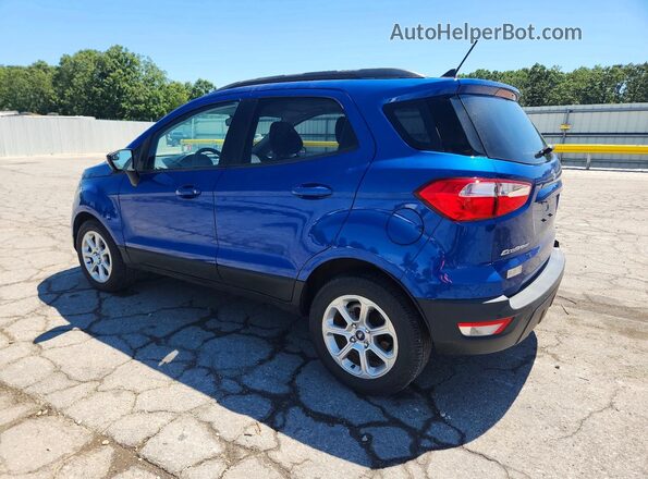 MAJ3S2GEXMC431864 2021 FORD ECOSPORT Blue Հետևի ձախ