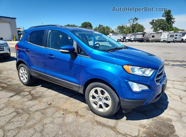 MAJ3S2GEXMC431864 2021 FORD ECOSPORT Blue Առջևի աջ