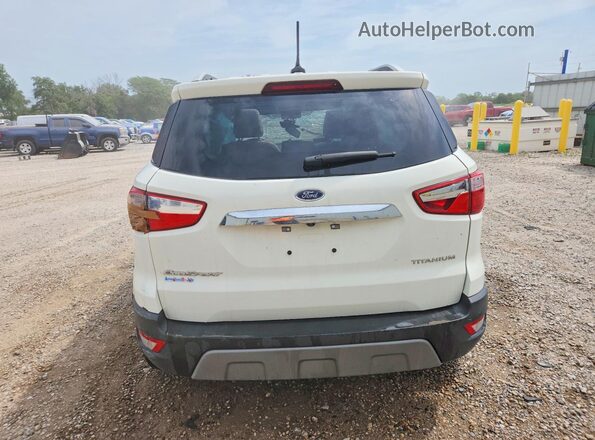 MAJ3S2KE0MC404695 2021 FORD ECOSPORT White უკანა ხედი