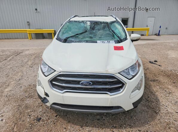 MAJ3S2KE0MC404695 2021 FORD ECOSPORT White წინა ხედი