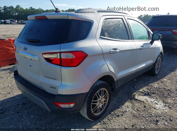 MAJ3S2KE2KC286808 2019 FORD ECOSPORT Gray Trasero derecho