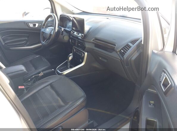 MAJ3S2KE2KC286808 2019 FORD ECOSPORT Gray Vista interior delantera