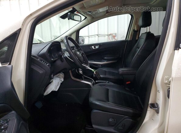MAJ3S2KE2MC411373 2021 FORD ECOSPORT White წინა სალონის ხედი