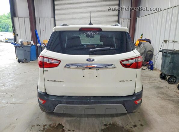 MAJ3S2KE2MC411373 2021 FORD ECOSPORT White უკანა ხედი