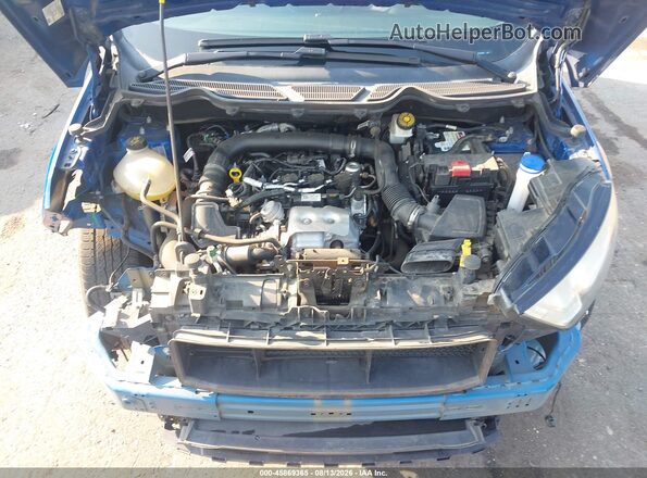 MAJ3S2KE3KC275409 2019 FORD ECOSPORT Blue Rear view