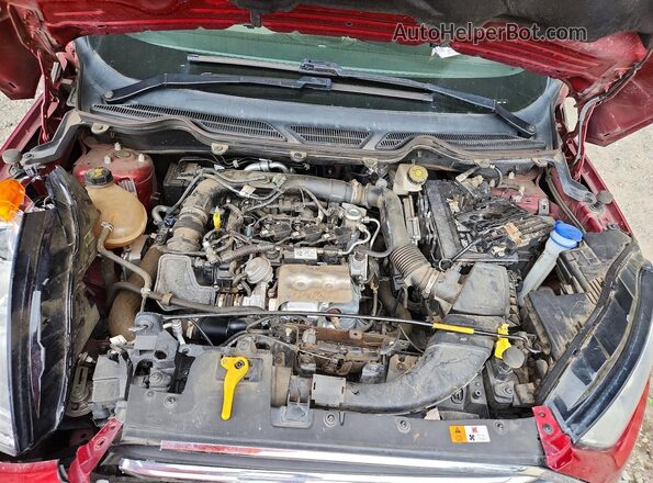 MAJ3S2KE3MC455303 2021 FORD ECOSPORT Red ძრავის განყოფილების ხედი