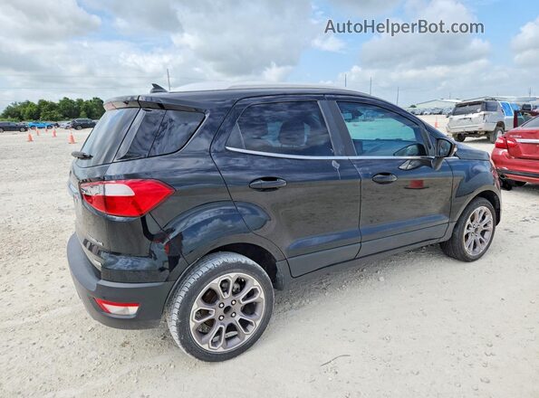 MAJ3S2KE5KC298015 2019 FORD ECOSPORT Black Задня права чверть