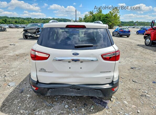 MAJ3S2KE6LC334456 2020 FORD ECOSPORT White Widok z tyłu