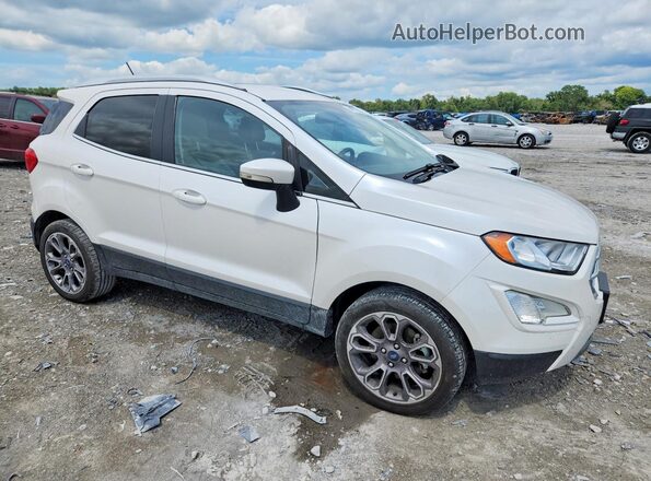 MAJ3S2KE6LC334456 2020 FORD ECOSPORT White Przód prawy