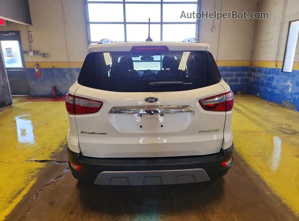 MAJ3S2KE6MC439869 2021 FORD ECOSPORT White Вид ззаду