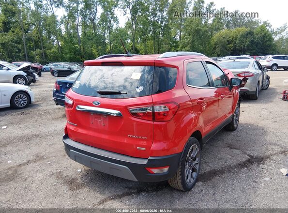 MAJ3S2KE7LC336605 2020 FORD ECOSPORT Red უკანა მარჯვენა
