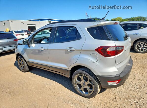 MAJ6P1CL0JC233108 2018 FORD ECOSPORT Silver Rear left