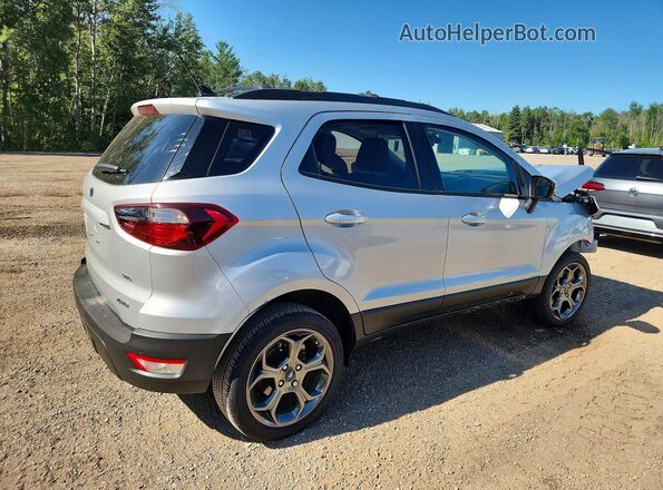 MAJ6P1CL0JC233108 2018 FORD ECOSPORT Silver Rear right