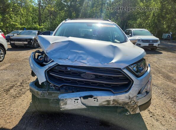 MAJ6P1CL0JC233108 2018 FORD ECOSPORT Silver Front view