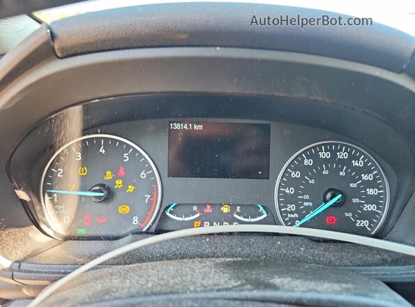 MAJ6P1CL0JC233108 2018 FORD ECOSPORT Silver Instrument cluster view