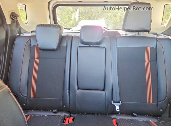 MAJ6P1CL0JC233108 2018 FORD ECOSPORT Silver Rear seats view
