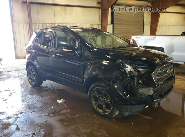 MAJ6P1CL4JC190716 2018 FORD ECOSPORT Black Przód prawy