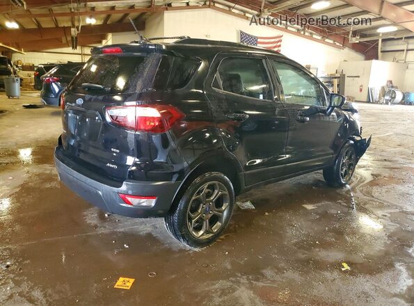 MAJ6P1CL4JC190716 2018 FORD ECOSPORT Black Tył prawy