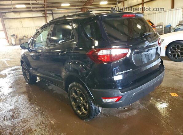 MAJ6P1CL4JC190716 2018 FORD ECOSPORT Black Tył lewy