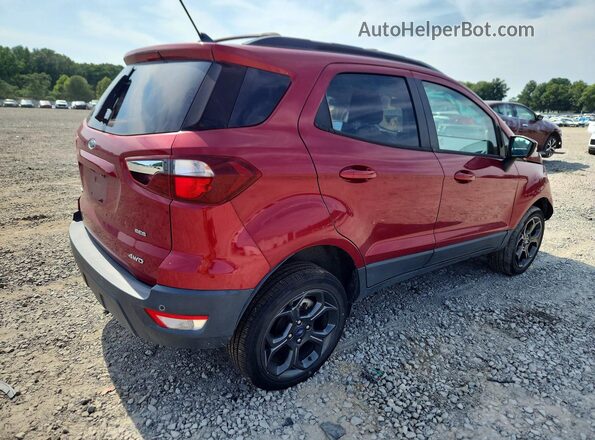MAJ6P1CL5JC161564 2018 FORD ECOSPORT Red Հետևի աջ