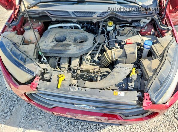 MAJ6P1CL5JC161564 2018 FORD ECOSPORT Red Սալոնի հետևի տեսք