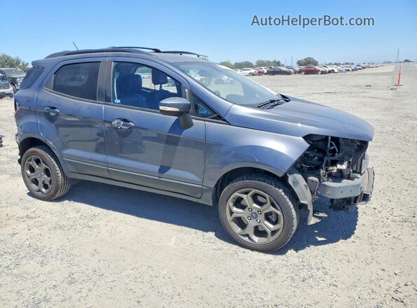 MAJ6P1CL7JC217018 2018 FORD ECOSPORT Серый Передняя правая четверть