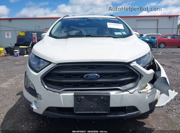 MAJ6P1CL8JC196616 2018 FORD ECOSPORT White Դիմացի տեսք