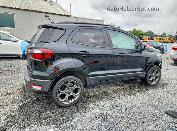 MAJ6P1CL9JC203332 2018 FORD ECOSPORT Black Rear right