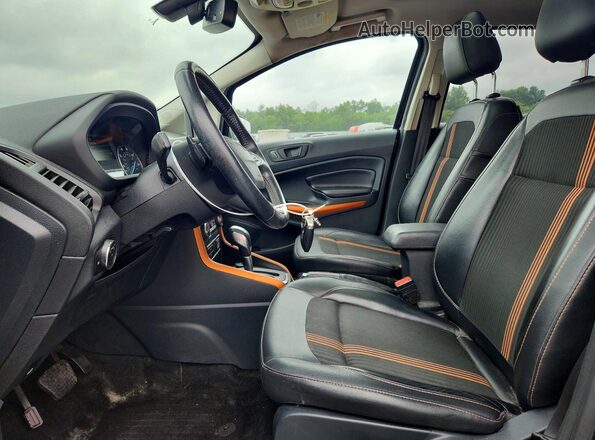 MAJ6P1CL9JC203332 2018 FORD ECOSPORT Black Front interior view