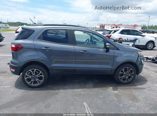 MAJ6P1CL9JC216890 2018 FORD ECOSPORT Gray უკანა სალონის ხედი